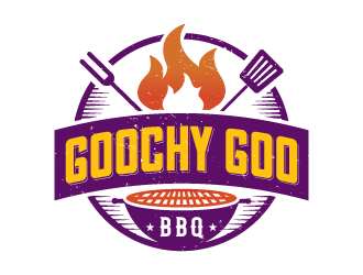 Goochy Goo BBQ logo design by akilis13