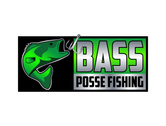 Bass Posse Fishing logo design by Kruger