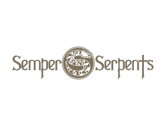 Semper Serpents  logo design by kenartdesigns