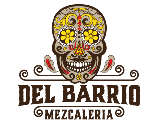 Del Barrio - mezcaleria logo design by scriotx