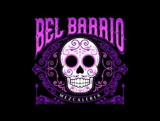 Del Barrio - mezcaleria logo design by daywalker