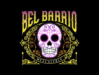 Del Barrio - mezcaleria logo design by daywalker