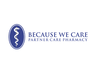 Because We Care logo design by EkoBooM