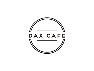 DAX Cafe logo design by EkoBooM
