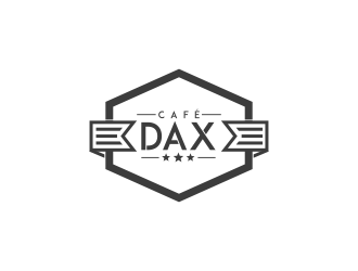 DAX Cafe logo design by pakderisher
