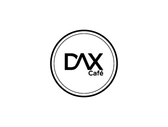 DAX Cafe logo design by labo