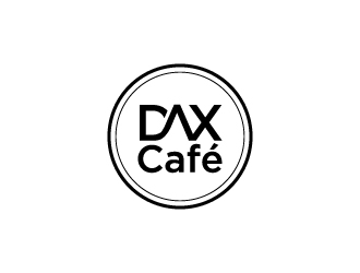 DAX Cafe logo design by labo