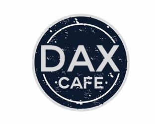 DAX Cafe logo design by gilkkj