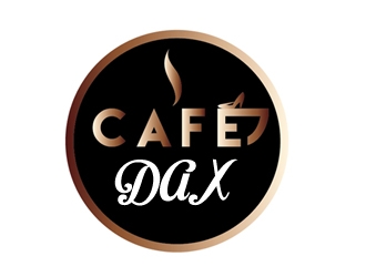 DAX Cafe logo design by nikkl