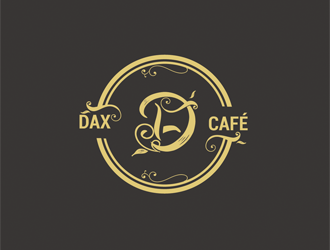 DAX Cafe logo design by enzidesign