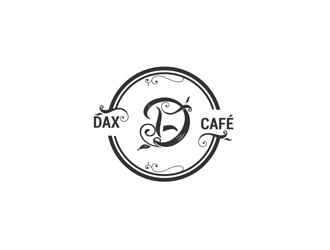 DAX Cafe logo design by enzidesign