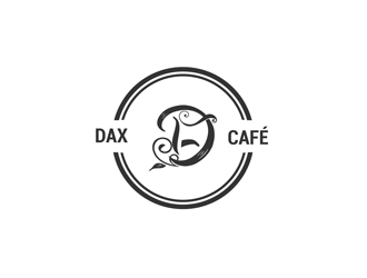 DAX Cafe logo design by enzidesign