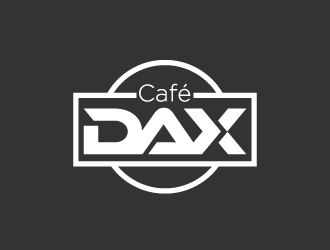 DAX Cafe logo design by dondeekenz