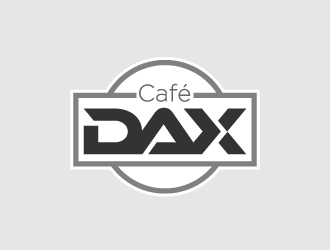DAX Cafe logo design by dondeekenz