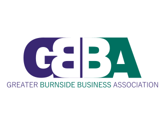 Greater Burnside Business Association logo design by Zoeldesign