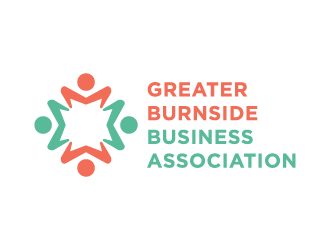 Greater Burnside Business Association logo design by akilis13