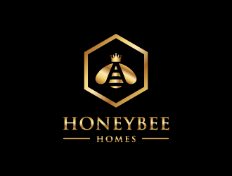 Honeybee Homes logo design by shadowfax