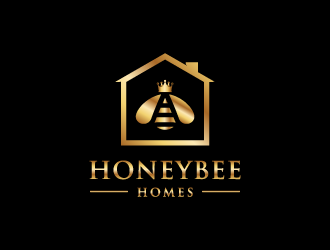 Honeybee Homes logo design by shadowfax