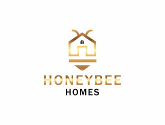 Honeybee Homes logo design by haidar