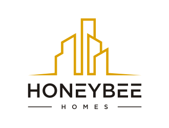 Honeybee Homes logo design by enilno