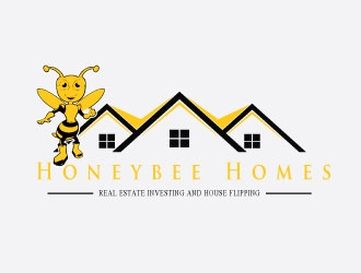Honeybee Homes logo design by AYATA