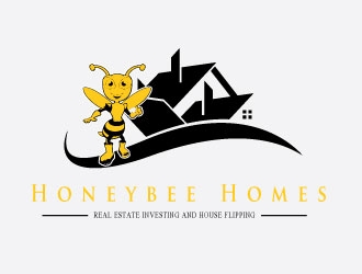 Honeybee Homes logo design by AYATA