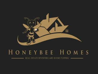 Honeybee Homes logo design by AYATA
