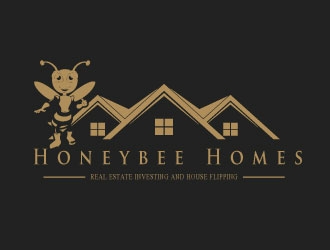 Honeybee Homes logo design by AYATA