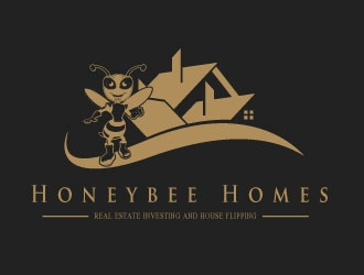 Honeybee Homes logo design by AYATA
