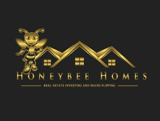 Honeybee Homes logo design by AYATA