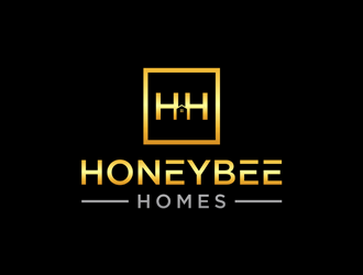 Honeybee Homes logo design by alby