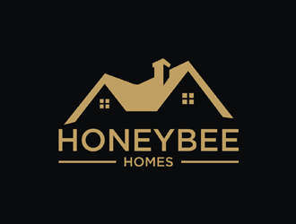 Honeybee Homes logo design by EkoBooM