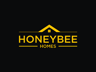 Honeybee Homes logo design by EkoBooM
