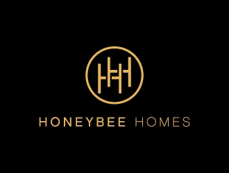Honeybee Homes logo design by maserik