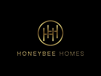 Honeybee Homes logo design by maserik
