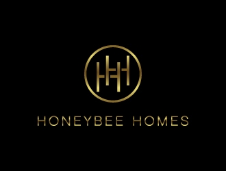 Honeybee Homes logo design by maserik