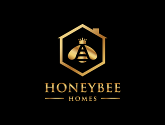 Honeybee Homes logo design by shadowfax