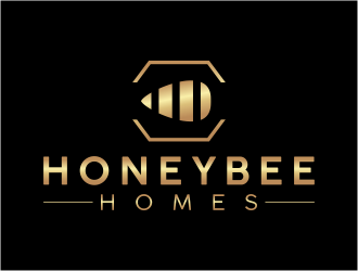 Honeybee Homes logo design by MariusCC