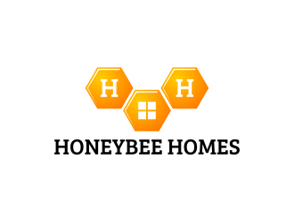 Honeybee Homes logo design by rykos