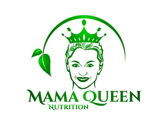 Mama Queen Nutrition logo design by uttam