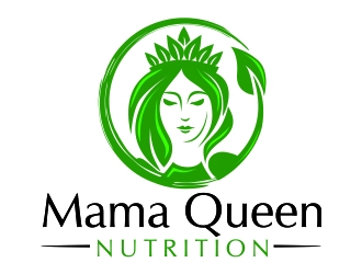 Mama Queen Nutrition logo design by ruki