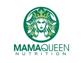 Mama Queen Nutrition logo design by invento