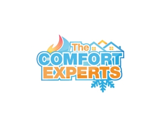 THE COMFORT EXPERTS.COM  logo design by ZQDesigns