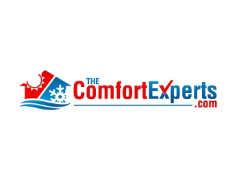 THE COMFORT EXPERTS.COM  logo design by jaize
