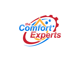 THE COMFORT EXPERTS.COM  logo design by intechnology