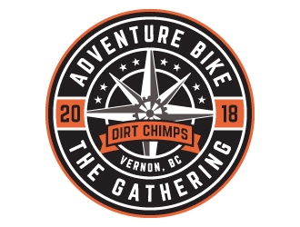 The Adventure Bike Gathering logo design by Kewin
