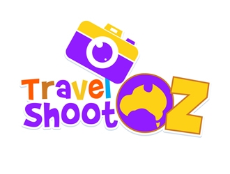 Travel Shoot Oz logo design by DreamLogoDesign