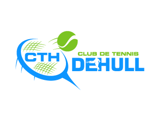 Club de tennis de Hull (CTH) logo design by torresace