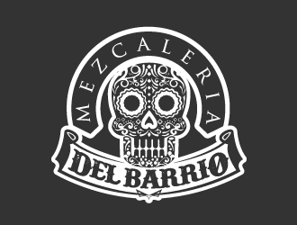 Del Barrio - mezcaleria logo design by dondeekenz