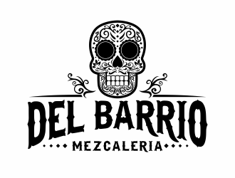 Del Barrio - mezcaleria logo design by agus